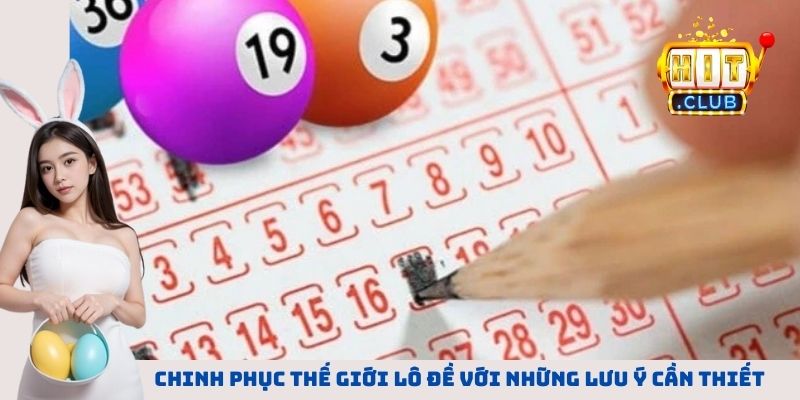 Chinh phục thế giới lô đề với những lưu ý cần thiết